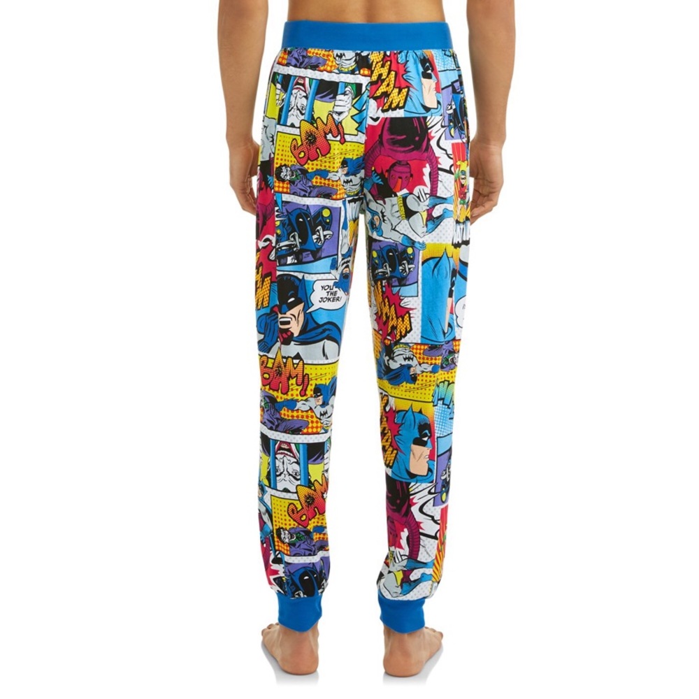 🎉HOST PICK🎉NWT DC Comics Batman Comic Joggers - Picture 2 of 5